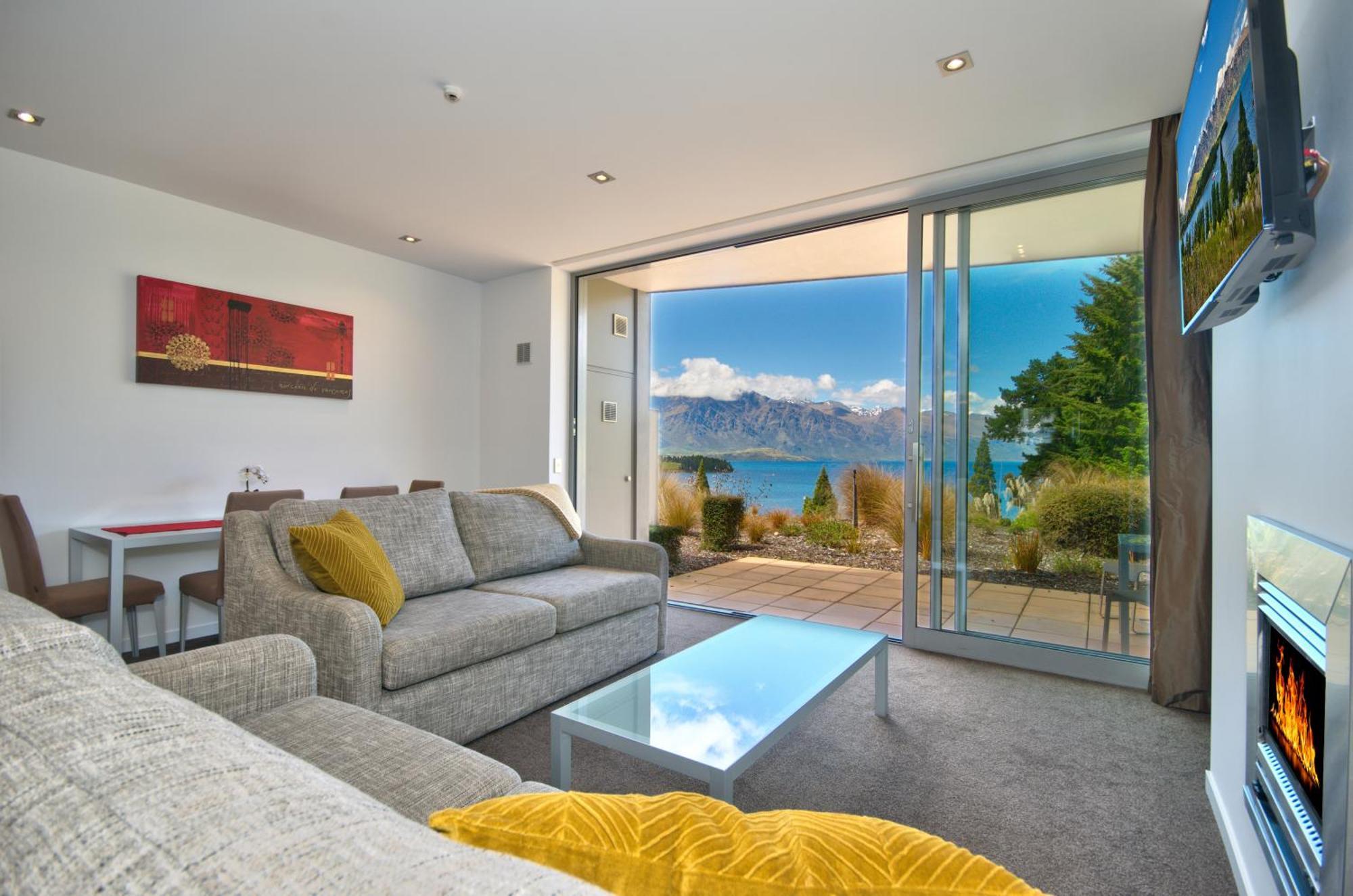 Lakes Edge Apartment Queenstown Dış mekan fotoğraf